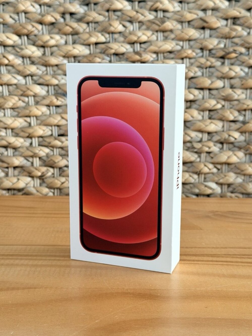 Apple iPhone 12 Red 64GB BOX ONLY No Phone Included